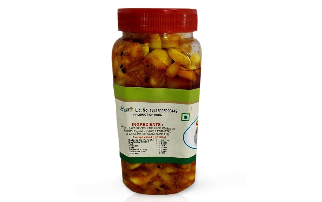 Harnarains Garlic Pickles    Jar  399 grams